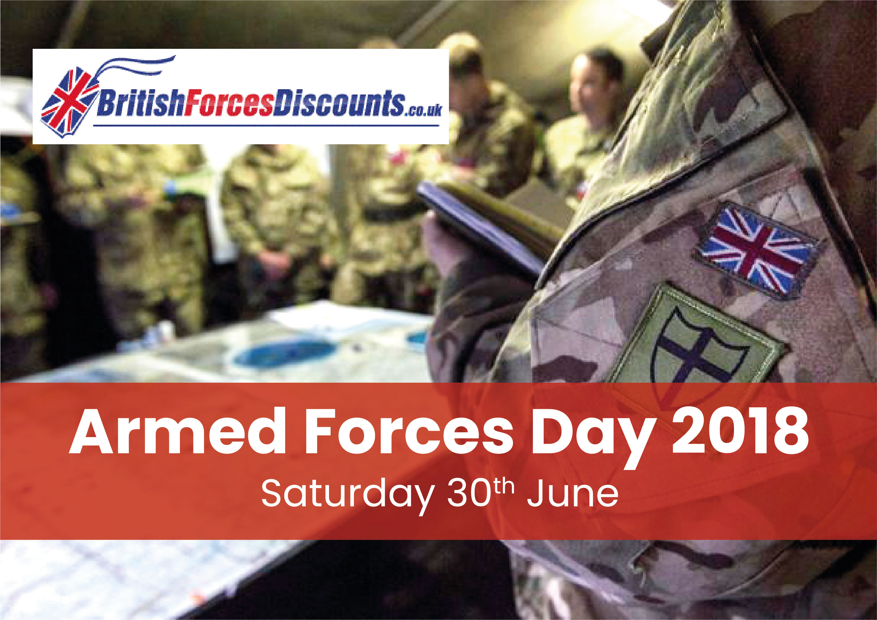 Armed Forces Day 2018 British Forces Discounts